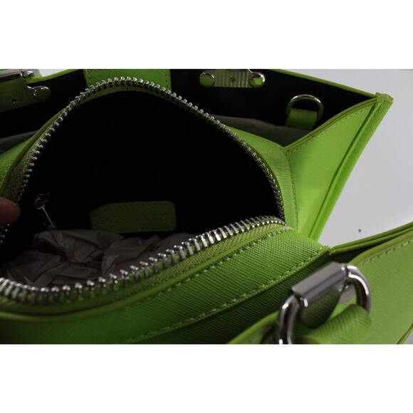 Sassy Jones Vibrant Green Medium Tote Crossbody Handbag #SJ81 - Picture 6 of 6